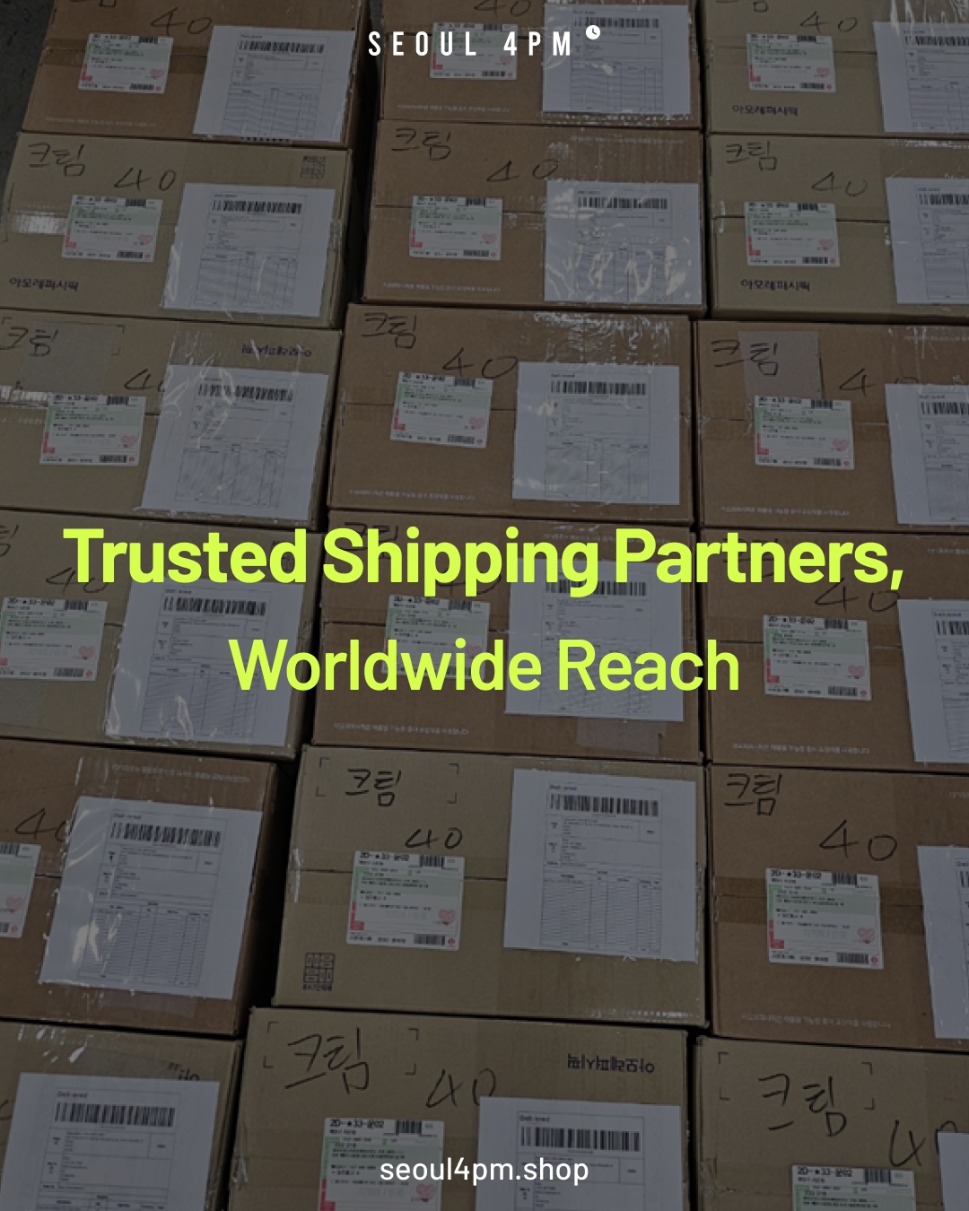 Trusted Shipping Partners, Worldwide Reach
