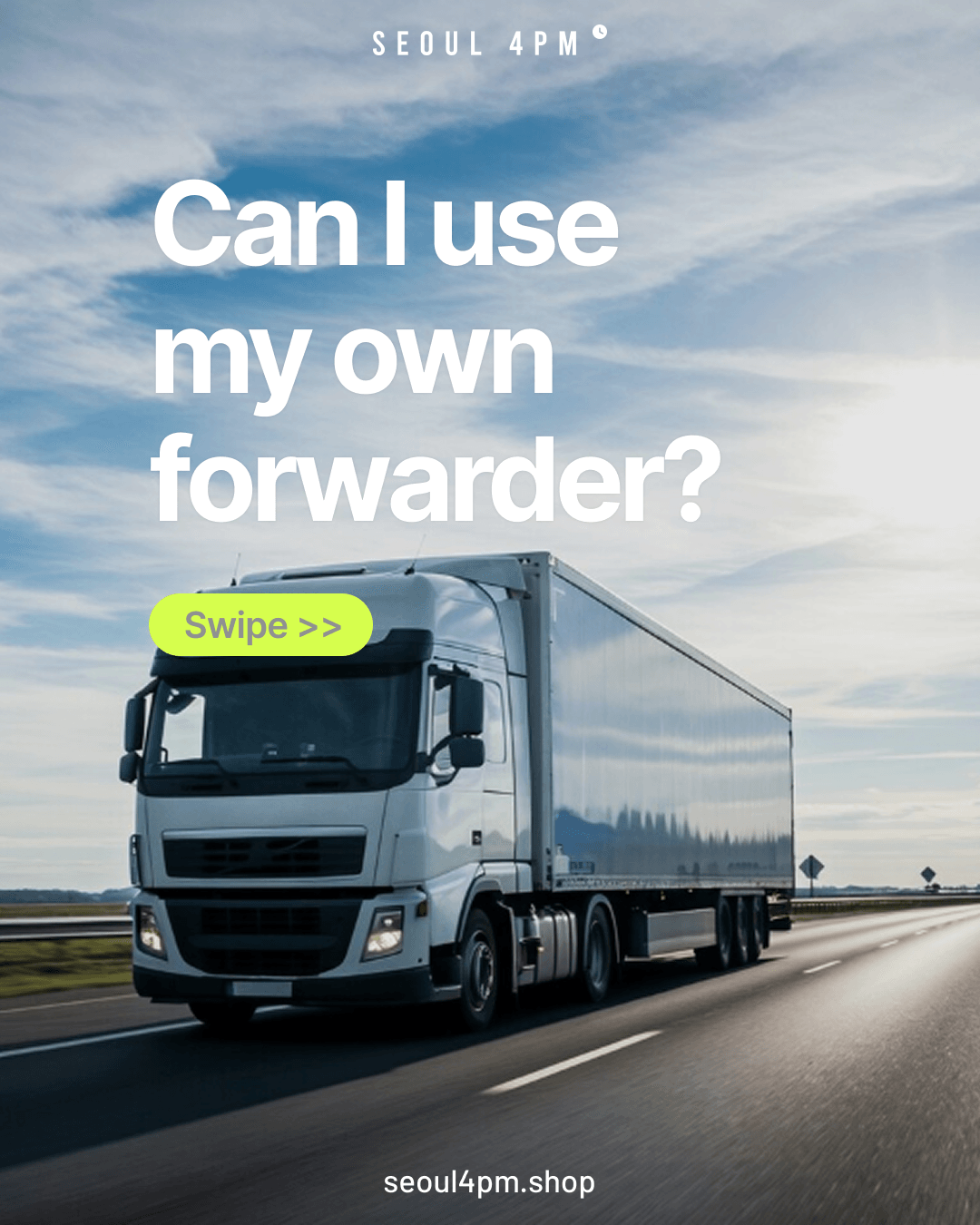 Can I use my own forwarder?
