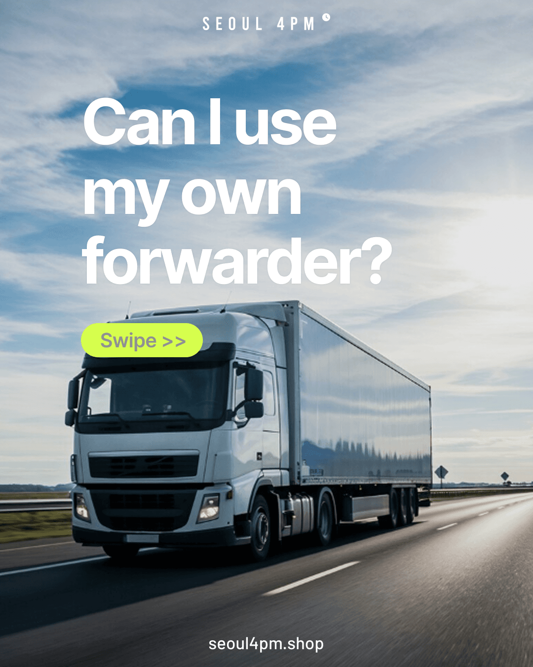 Can I use my own forwarder?