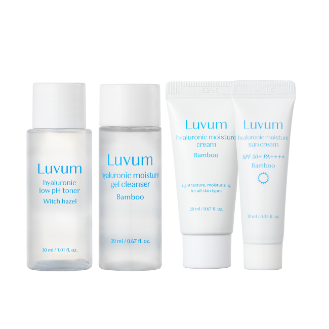 Moisture Travel Kit (30m+20ml
+20ml+10ml)