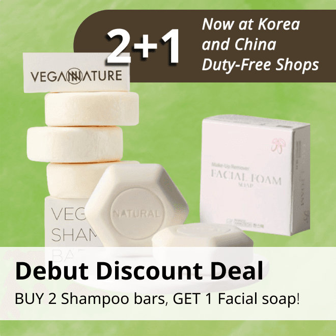 BUY 2 Shampoo Bars and GET 1 Facial Soap