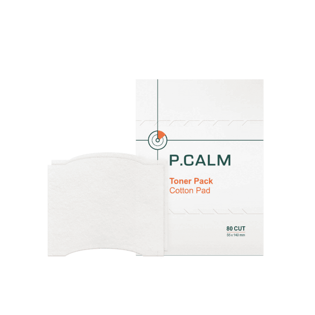 P.CALM Toner Pack Cotton Pad  (40pcs)