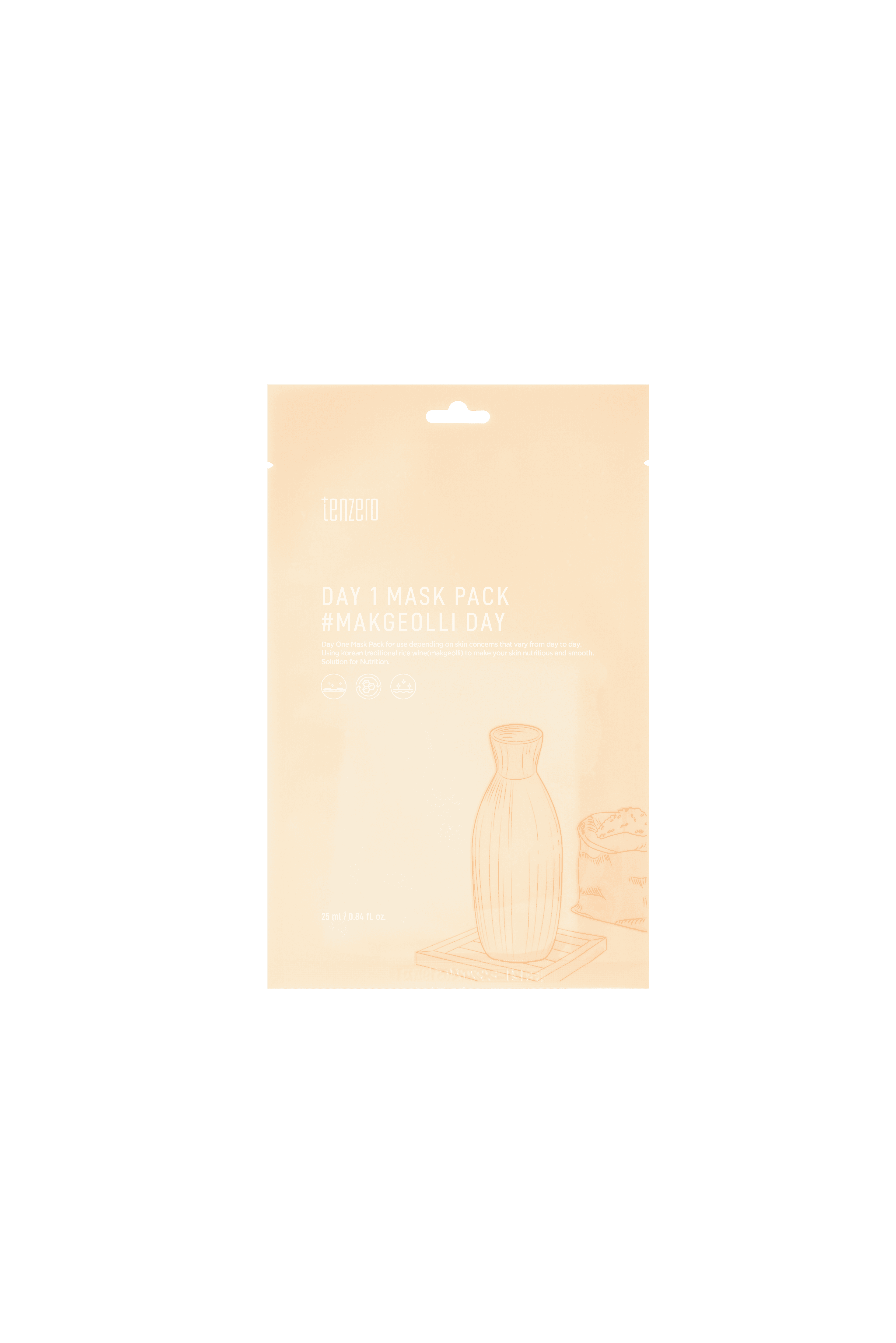 Day 1 Mask Pack #Makgeolli Day (25 ml
* 10 ea)