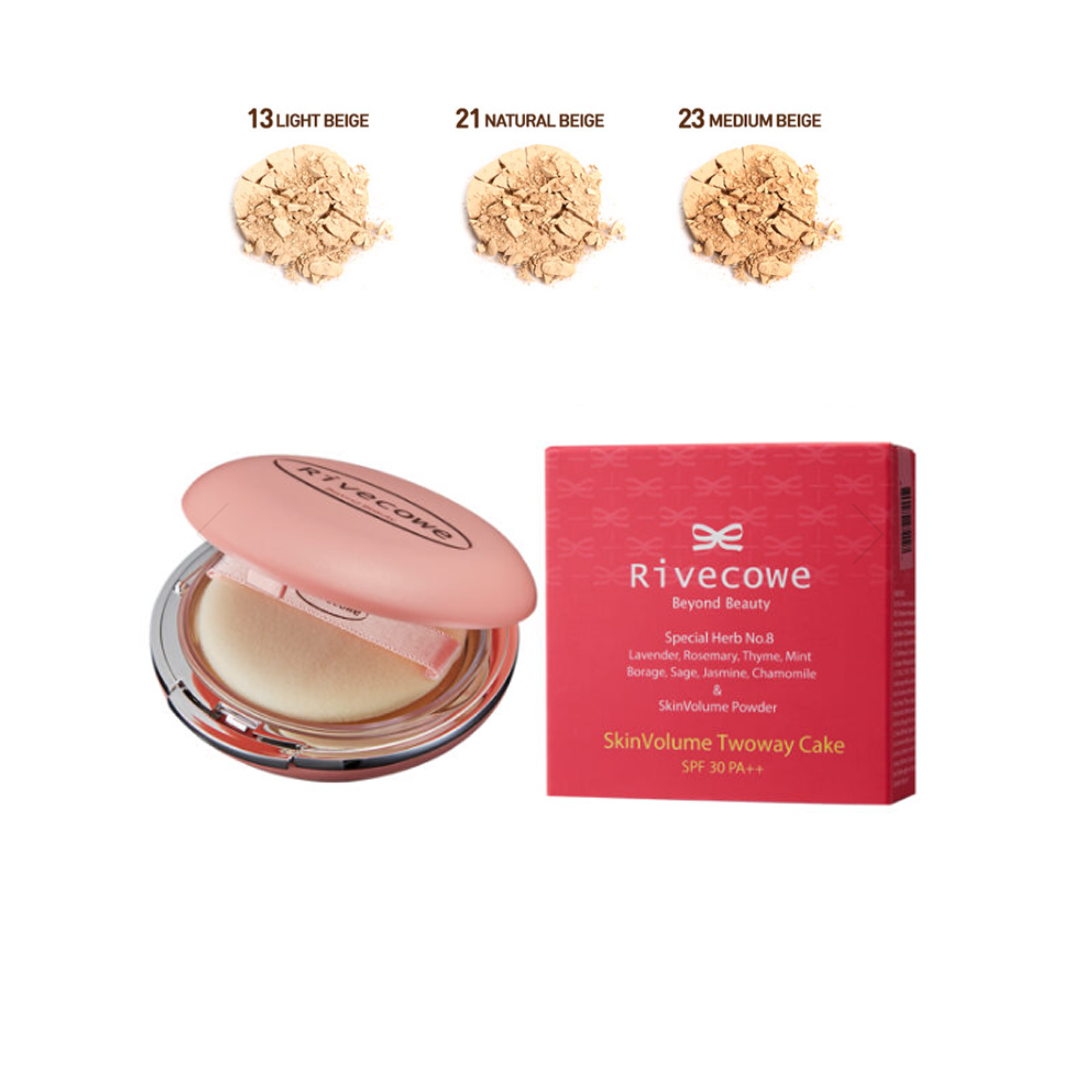 SkinVolume Twoway Cake No. 23 Medium Beige (12g)