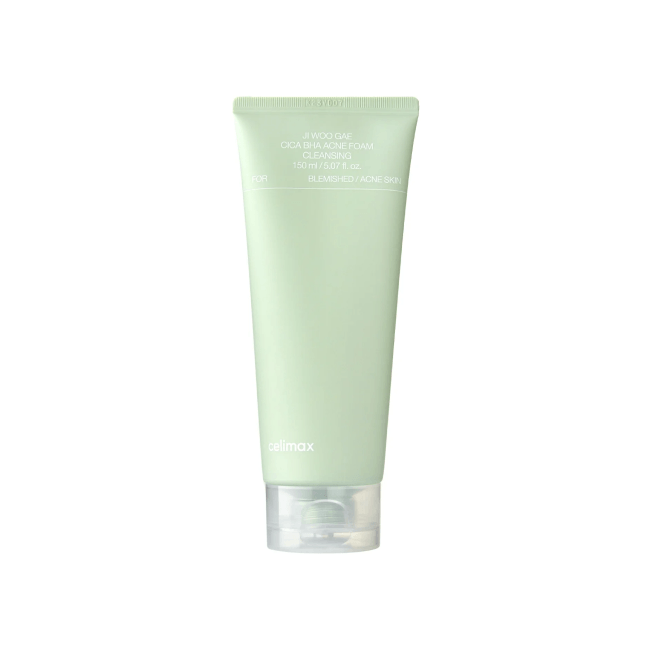 Ji Woo Gae Cica BHA Acne Foam Cleansing (150ml / 5.07fl.oz)