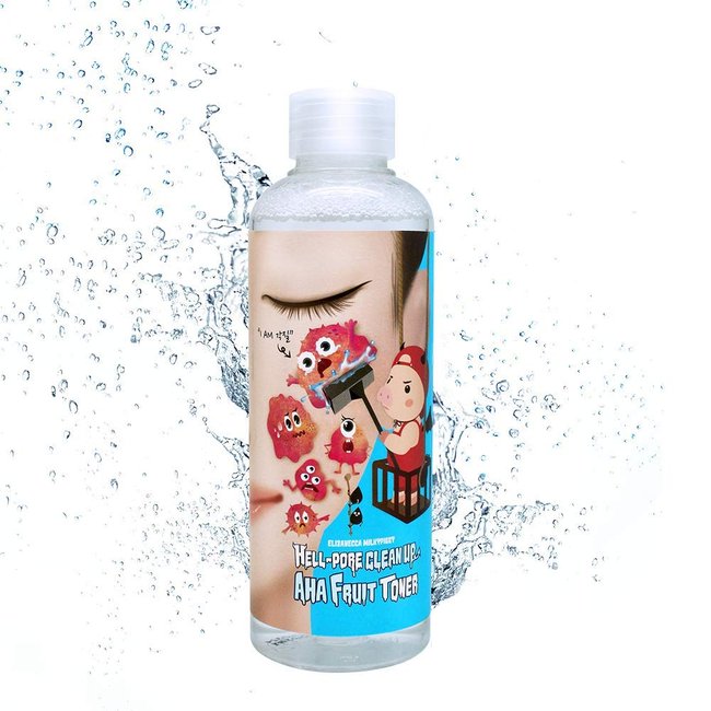 Hell-Pore Clean Up Aha Fruit Toner (200ml)