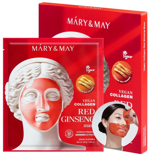 Vegan Collagen Red Ginseng Mask (30g x4)