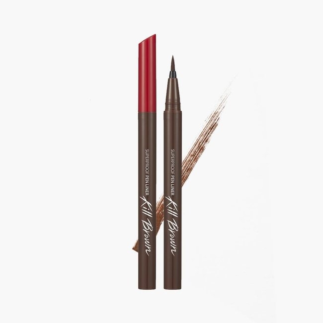 Superproof Pen Liner Kill Brown 03 Cacao Brown (-)