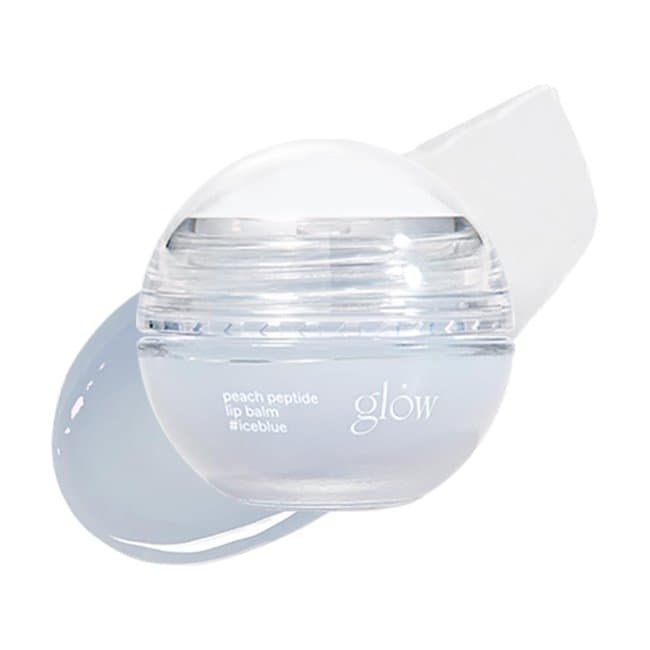 peach peptide lip balm #iceblue (8g)