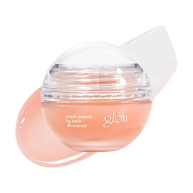 peach peptide lip balm #coralreef (8g)