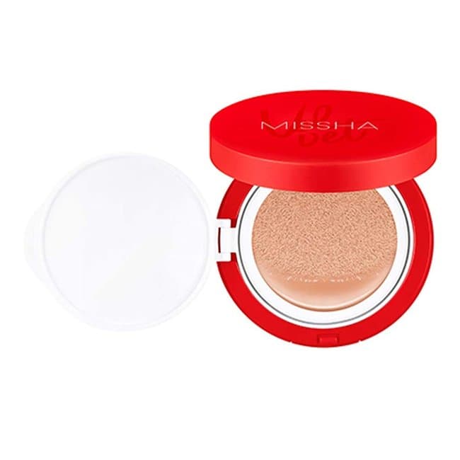 M Velvet Finish Cushion 21No. Light Beige (14g)