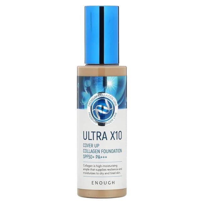 Ultra X10 Cover up Collagen Foundation #21 (100ml)