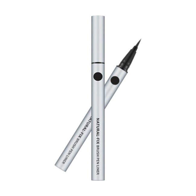 Natural Fix Brush Pen Eyeliner Black (0.6g)