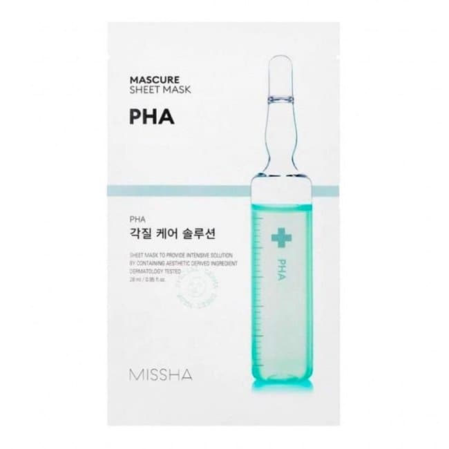 Mascure Exfoliating Care Solution Sheet Mask PHA (28ml)