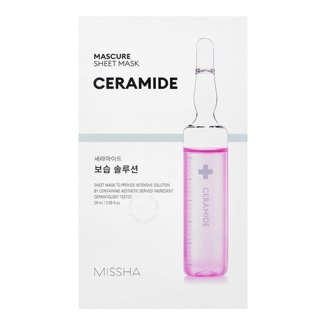 Mascure Moisturizing Solution Sheet Mask Ceramide (28ml)
