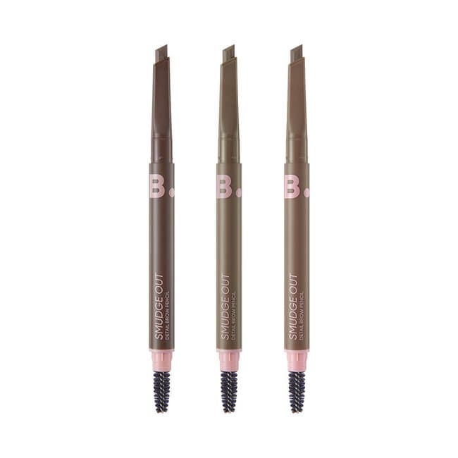 B.by BANILA Smudge Out Detail Brow Pencil 01. Deep Brown (7g)