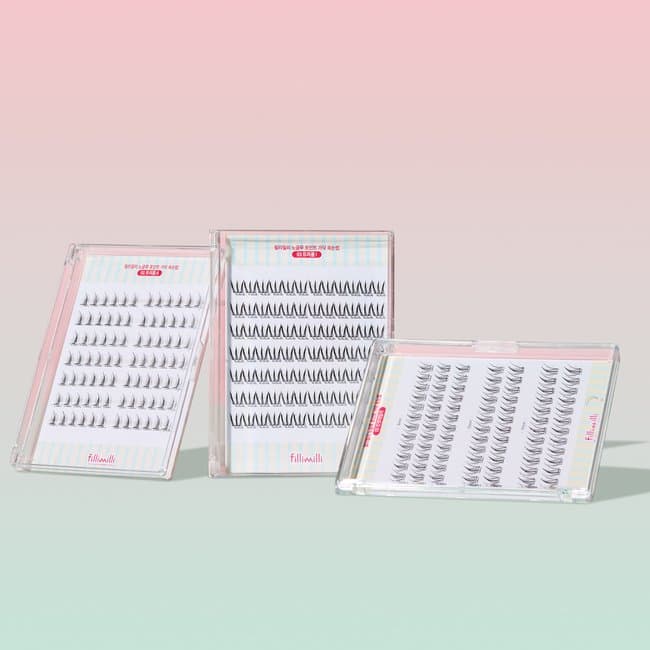 Point Cluster Lashes 03 Natural Under V Shape (4,5,6mm) (90 pcs) (Renewal 2506) (-)