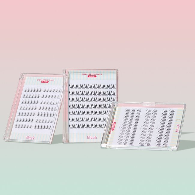 Point Cluster Lashes 04 A Shape (9,10,11mm) (90 pcs) (Renewal 2506) (-)