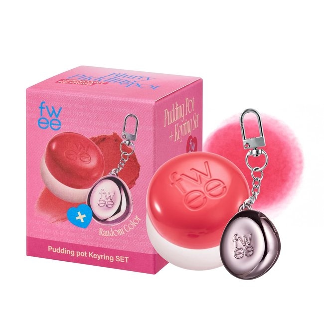 (Gl) Lip&Cheek Blurry Pudding Pot Bs02 Into 5G+Pendant Keyring (5g)