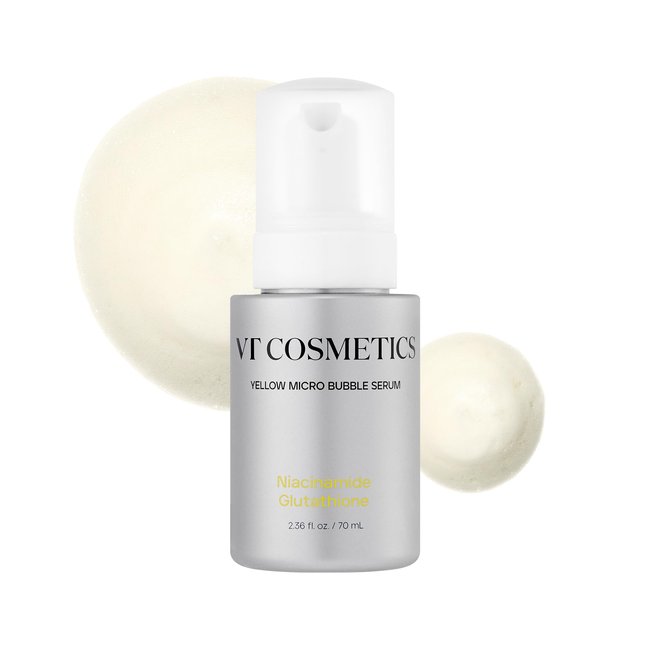 VT NIACINAMIDE GLUTATHIONE YELLOW MICRO BUBBLE SERUM (30ml)