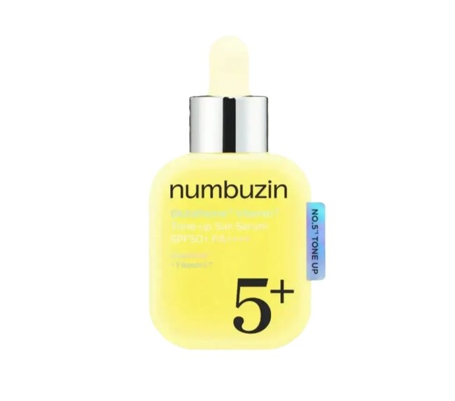 No.5 Glutathione Vitamin Tone-up Sun Serum (30ml)