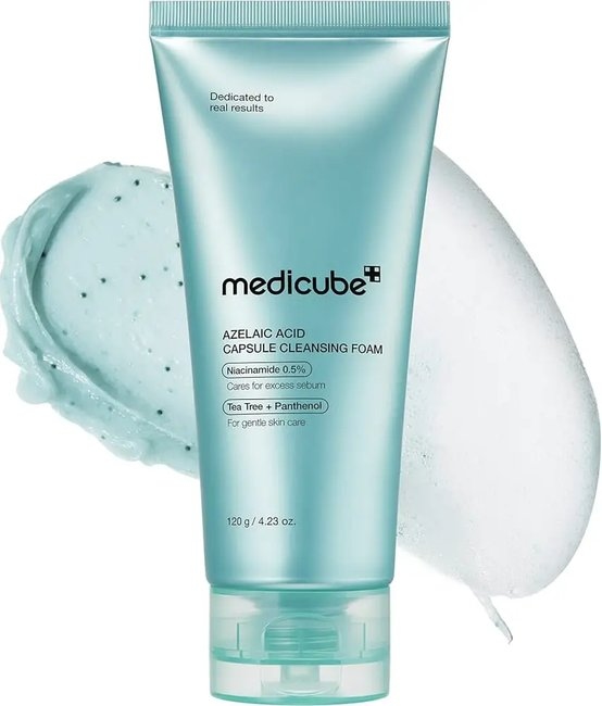 Azelaic Acid Capsule Cleansing Foam (120g)