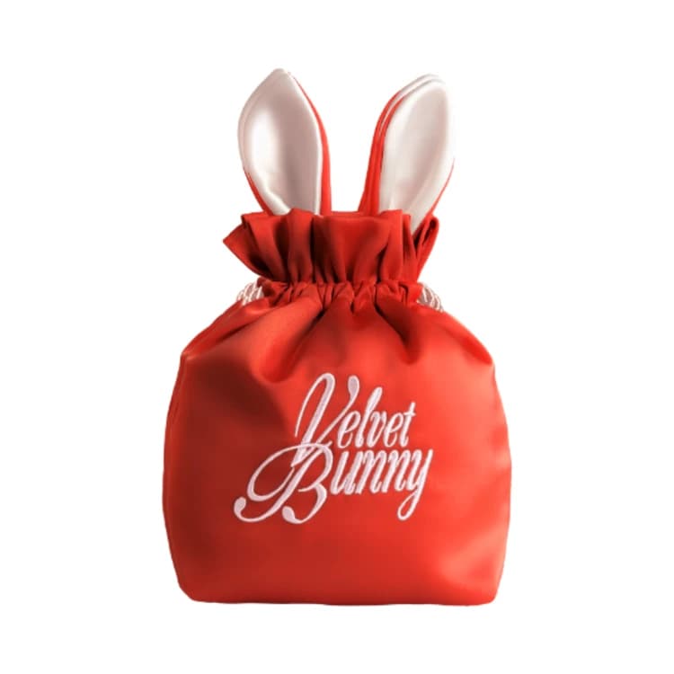 Silky Bunny Pouch Snow Red
(-)